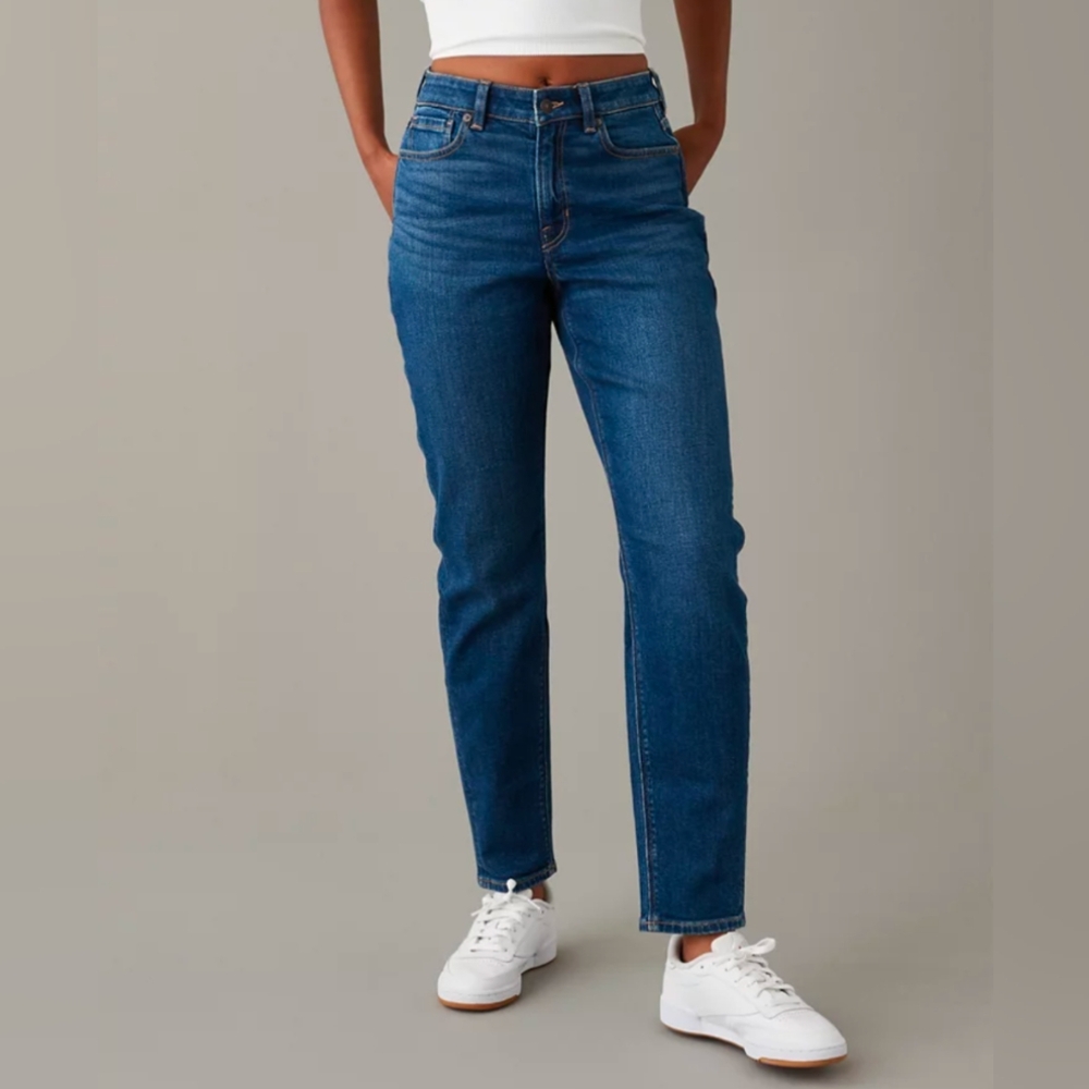American Eagle Stretch Mom Jean 12